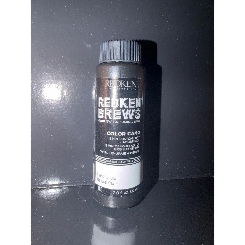 Redken Brews Color Camo Light Natural 5 Min Custom Gray Camouflage Barber hair